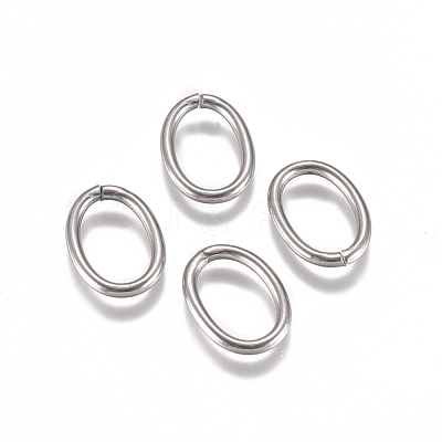 Tarnish Resistant 304 Stainless Steel Open Jump Rings STAS-L234-144D-1