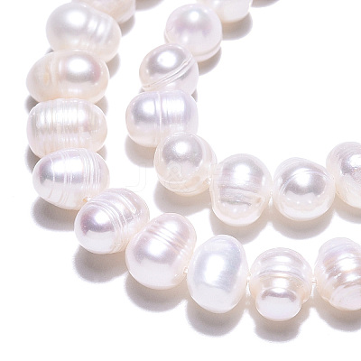 Natural Cultured Freshwater Pearl Beads Strands X-PEAR-N013-05K-1