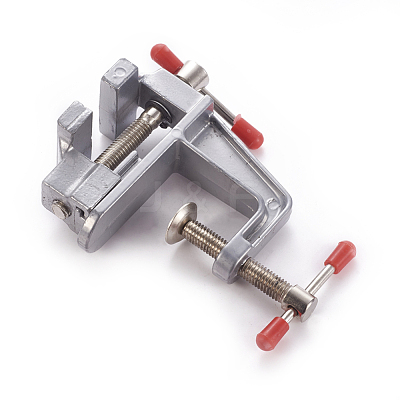 Aluminum Mini Table Bench Vise AJEW-WH0098-39-1