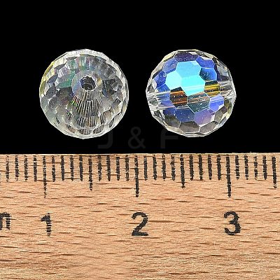 AB Color Plated Glass Beads EGLA-P059-02B-AB22-1