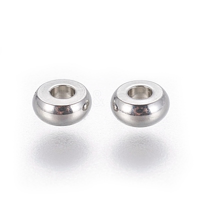Tarnish Resistant 304 Stainless Steel Spacer Beads STAS-F205-02P-A-1