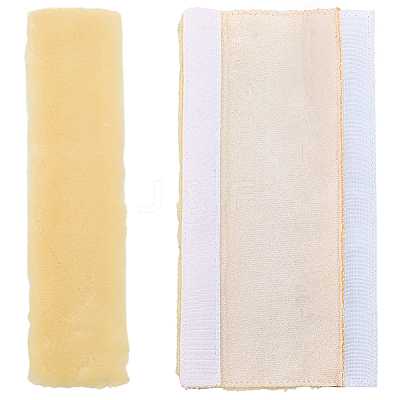 2 Pairs Wool Fiber Shoulder Strap Pads AJEW-CN0005-42B-1