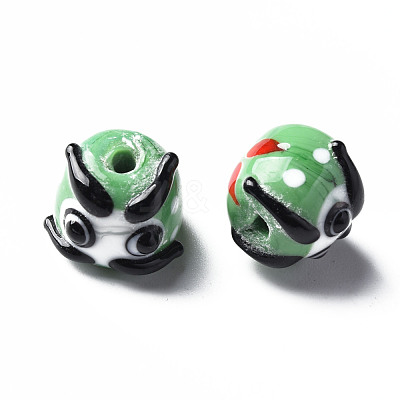 Handmade Lampwork Beads LAMP-T011-02D-1