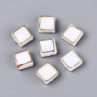 Handmade Gold Sand Lampwork Beads LAMP-N041-01K-1