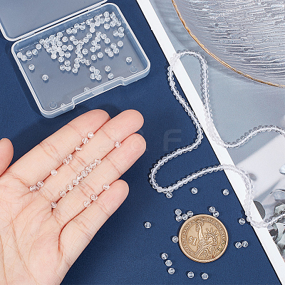 2 Strands Natural Quartz Crystal Beads Strands G-NB0005-04-1