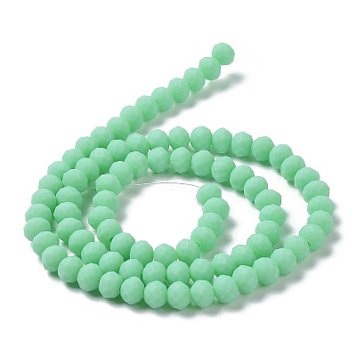 Glass Beads Strands EGLA-A034-P2mm-MD14-1