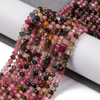 Natural Tourmaline Beads Strands G-B130-B01-01-1