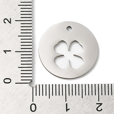 Non-Tarnish 201 Stainless Steel Pendants STAS-E206-02P-03-1