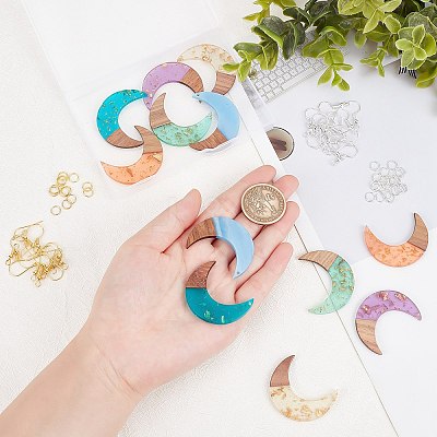 DIY Earring Making Kit DIY-OC0007-52-1