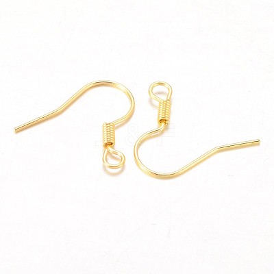 Iron Earring Hooks LS-X-E133-G-1