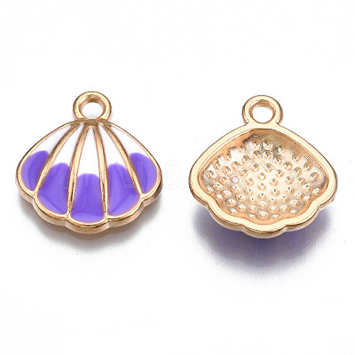 Alloy Enamel Pendants ENAM-Q446-001B-RS-1