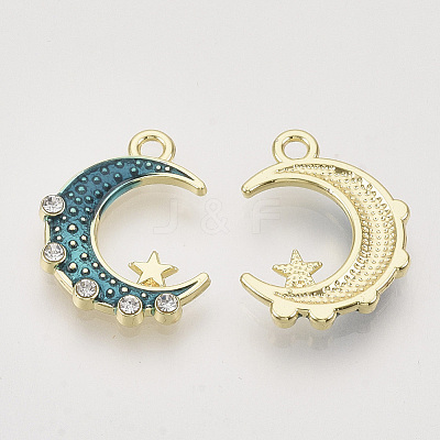 Alloy Enamel Pendants LS-ENAM-N051-21B-1