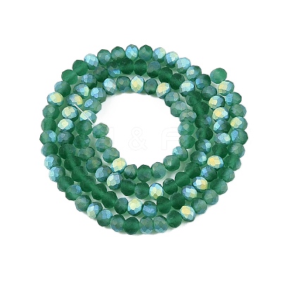 Transparent Glass Beads Strands EGLA-A044-T3mm-MB18-1