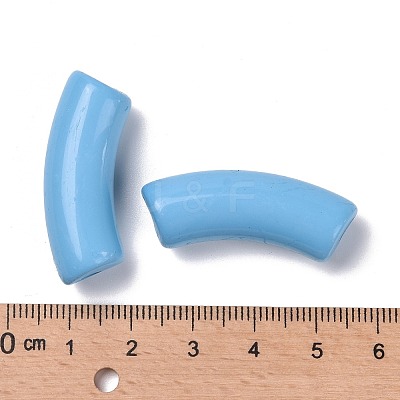 Opaque Acrylic Beads SACR-S677-075-1