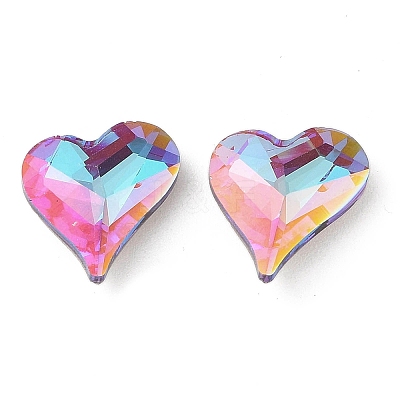 Glass Rhinestone Cabochons RGLA-L029-07A-BBLA-1