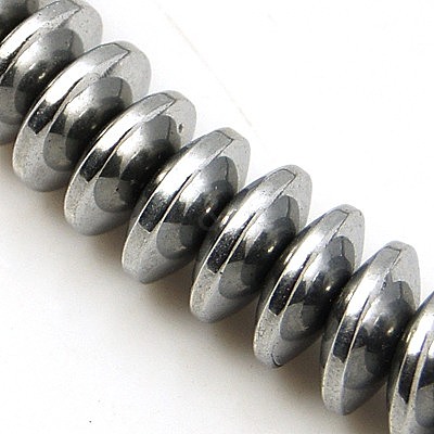 Non-magnetic Synthetic Hematite Beads Strands X-G-E165-2C-1