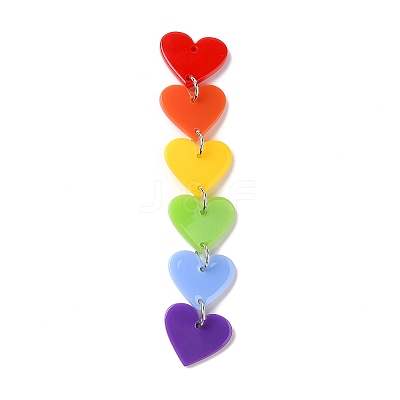Acrylic Big Pendants LS-SACR-E010-08P-1