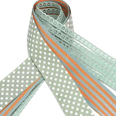 9 Yards 3 Styles Polyester Ribbon SRIB-A014-C02-1
