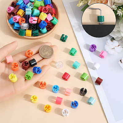 320Pcs 20 Colors Plastic Clothing Trouser Size Markers KY-GF0001-63-1