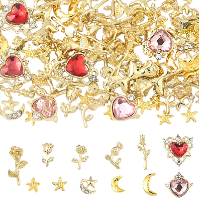 Alloy Cabochons MRMJ-SC0001-39-1