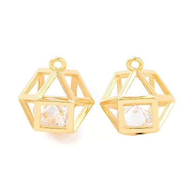 Brass Charms KK-U024-10D-G-1