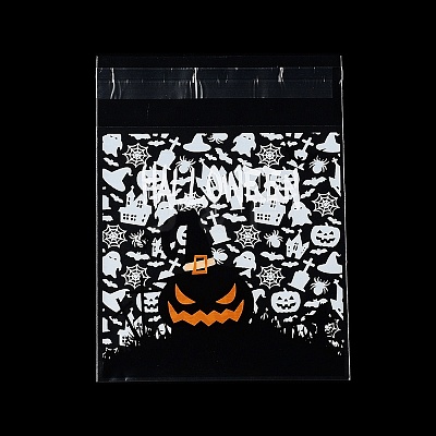 Halloween Theme Plastic Bakeware Bag OPP-Q004-01H-1