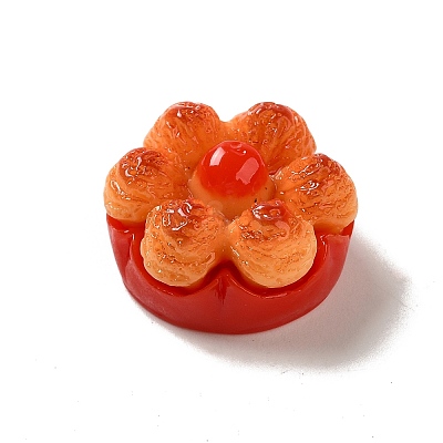 Opaque Resin Imitation Food Decoden Cabochons CRES-A058-02E-1