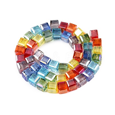 Transparent Glass Beads Strands GLAA-T023-A21-01-1
