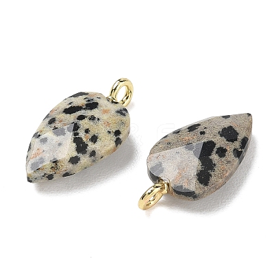 Natural Dalmatian Jasper Pendants GG-CBA9F30-01E-1