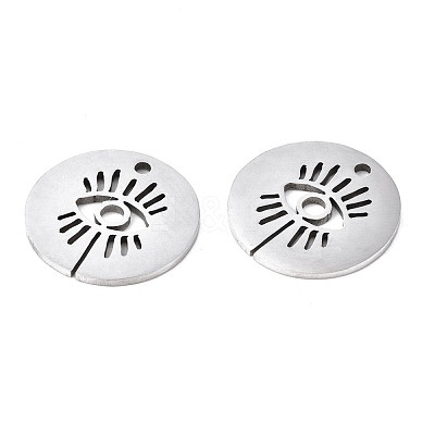 Non-Tarnish 201 Stainless Steel Pendants STAS-Q240-044P-1
