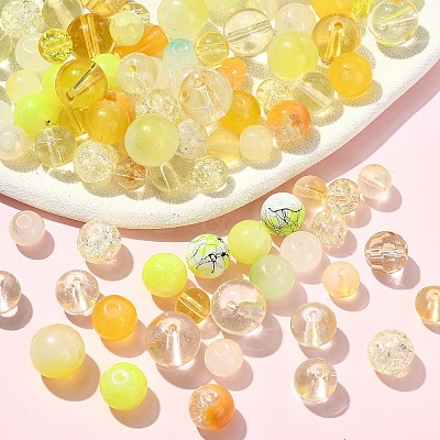 205G Transparent Glass Beads DGLA-YW0001-57H-1