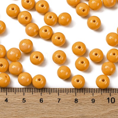 Opaque Colours Glass Seed Beads SEED-Z004-P8MM-03-1