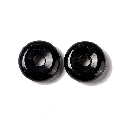 Natural Obsidian Pendants G-E135-03F-1