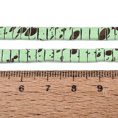 Spray Painted Synthetic Non-magnetic Hematite Bead Strands G-T124-02I-1-1