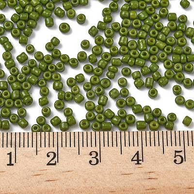 Baking Paint Glass Seed Beads SEED-S001-K9-1