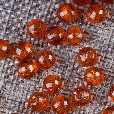 Transparent Acrylic Beads TACR-NH0001-E-17-1