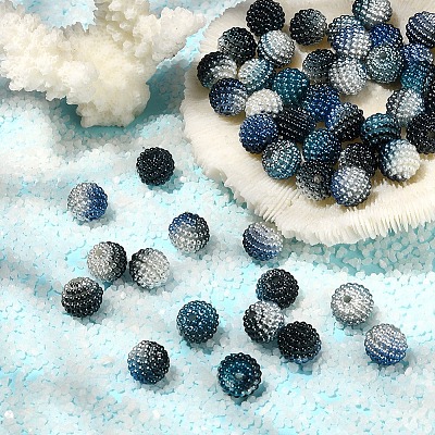50Pcs Imitation Pearl Acrylic Beads OACR-YW0001-11J-1