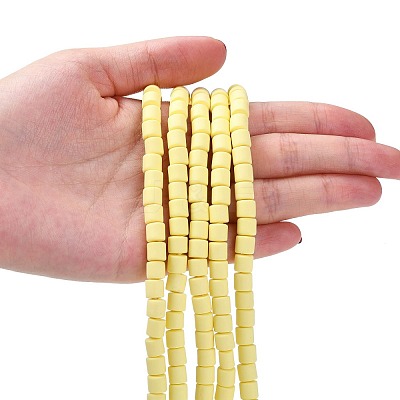 Handmade Polymer Clay Bead Strands CLAY-ZX006-01-43-1