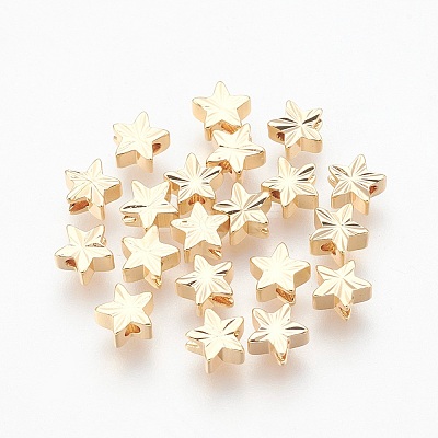 Brass Beads X-KK-T014-98G-1