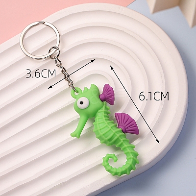 PVC Plastic Keychain PW-WGD8CA8-04-1