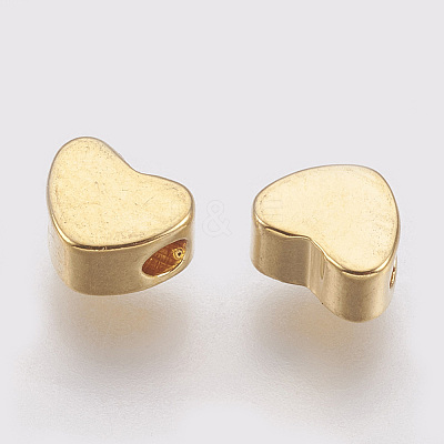Brass Beads X-KK-T014-101G-1