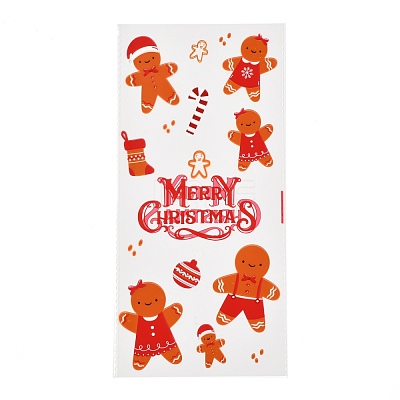 Christmas Theme OPP Plastic Storage Bags ABAG-B003-06-1