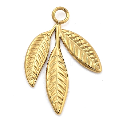Ion Plating(IP) 304 Stainless Steel Pendants STAS-P379-02C-G-1