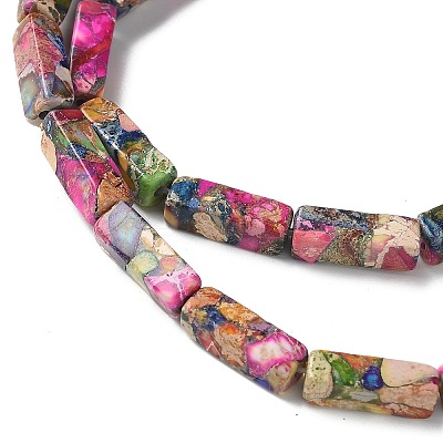 Natural Imperial Jasper Beads Strands G-P391-A07-1