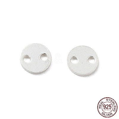 925 Sterling Silver Connector Charms STER-F053-02S-1