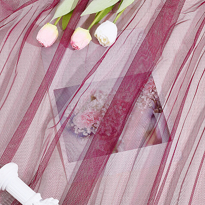Polyester Mesh Fabric DIY-WH20009-40U-1