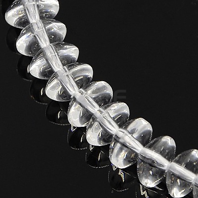 Synthetic Quartz Crystal Beads Strands X-G-F089-A-01-1