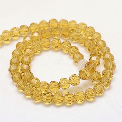 Glass Beads Strands X-EGLA-J042-4mm-10-1