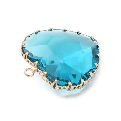 K9 Glass Pendants KK-E071-07KCG-06-1