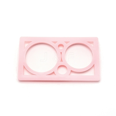 Round Plastic Baking Cake Cutting Dies Mold DIY-WH0001-81-1